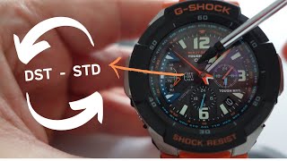 GW 3000 jak zmienić czas letni na zimowy ciekawostki by Matej recenzja GShock [upl. by Sondra]