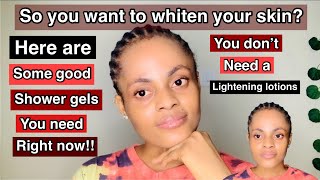 BEST LIGHTENING amp WHITENING SHOWER GELS FOR ALL SKIN TYPES  clears dark spots hyperpigmentations [upl. by Vish]