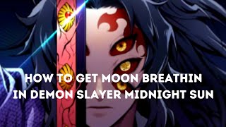 How to get MOON BREATHING and HYBRID in Demonfall  Moon Breathing Trainer Location and Showcase [upl. by Esiuolyram735]