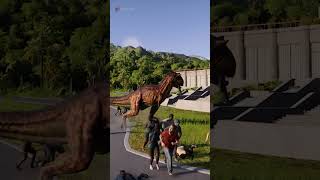 Its fun to choose and eat here Ceratosaurus  Jurassic World Evolution 2 [upl. by Hakceber]