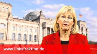 DIE LINKE Dagmar Enkelmann Auf unser Engagement können Sie auch 2011 bauen [upl. by Annoyik]