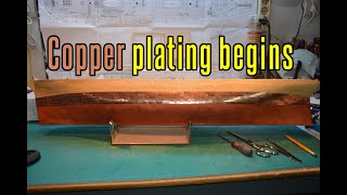 Cutty Sark  part 16 Copper Plating Begins [upl. by Coleville419]