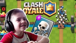 SKELETON ARMY  Clash Royale [upl. by Wixted915]