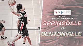 2024 Springdale High School Basketball  Springdale vs Bentonville [upl. by Heng]