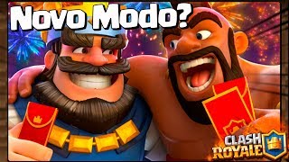 NOVO quotMODO DE JOGOquot REVELADO COM OS quotTICKETS REAISquot DO CLASH ROYALE  BRUNO CLASH [upl. by Elorak]