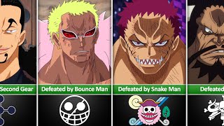 Which Characters Luffy Defeated [upl. by Hafinah50]