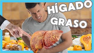 Que alimentos AYUDAN A ELIMINAR la GRASA del HÍGADO GRASO [upl. by Inaflahk699]