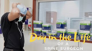 Day in the Life of a Spine Surgeon [upl. by Namie]