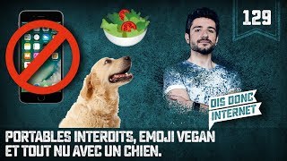 Portables interdits Emoji Vegan et Tout nu avec un chien  VERINO 129 [upl. by Ellennad3]