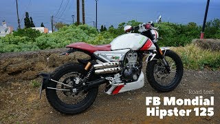 FB Mondial HPS 125 Hipster Road Test [upl. by Acissj]