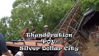 Thunderation POV Silver Dollar City [upl. by Rickert]