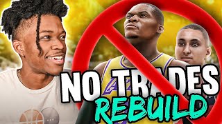 i tried to rebuild a team without making any trades in nba 2k22 [upl. by Nessim317]