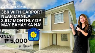 WOW SULIT MURANG BAHAY SA CAVITE I 3KMO LANG I TOWNHOUSE 58  NEAR MANILA  HOUSE TOUR 19 [upl. by Reed316]