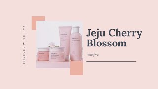 Innisfree Jeju Cherry Blossom Skin Care [upl. by Ynohtnael]