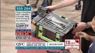 QVC UK  POWER8 workshop  Christmas DIY presents 071208 [upl. by Eocsor]