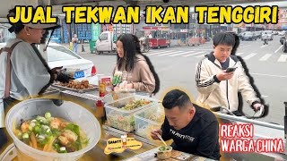 PERTAMA KALI JUAL TEKWAN IKAN TENGGIRI DI CHINA PADA MUSIM DINGIN LUDES YUK TONTON RESEP ANDALANKU [upl. by Dihsar]