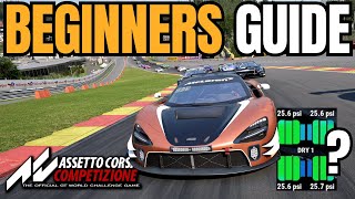 ACC Basics  Beginner Cars Presets Tires and Brakes  Beginners Guide Assetto Corsa Competizione [upl. by Rupert]