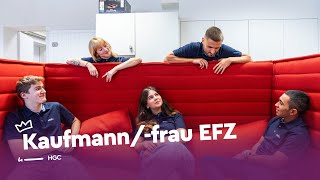 Lehre als Kaufmannfrau EFZ  HGC  Lehrstellenvideo  Yousty [upl. by Neehsar366]