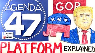 Agenda 47 and GOP Platform Explained  What are Donald Trumps Policies 2024 Election Explained [upl. by Arun]