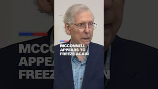 Mitch McConnell appears to freeze again [upl. by Goldberg]