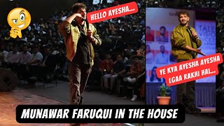 Munawar Faruqui stand up comedy ✨ munawarfaruqui  Munawar Faruqui in lpu [upl. by Normi]