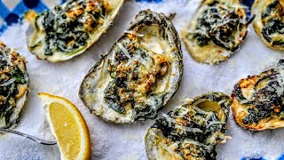 Oysters Rockefeller  Amazing Oysters Rockefeller Recipe  Sambuca Twist [upl. by Notfol925]