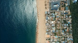 Skyline of Virginia Beach  in 4K [upl. by Killie]