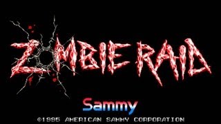 Zombie Raid 1995  Arcade Longplay [upl. by Annovad]