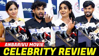 Anbarivu Celebrity Reviewquot  Hiphop Adhi  Anbarivu Review  Anbarivu Movie Review  Anbarivu  CW [upl. by Wyn]