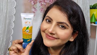 Himalaya dark spot clearing Turmeric face wash  RARA  facewash for spotless glowing skin [upl. by Robinet]