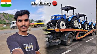 Barish Se Paresan ho Gaya Tamil Nadu Vlogs  Rasta Bhul Gaya 😲  No Entry 🚫 Me Fasa Truck Vlog [upl. by Jann]