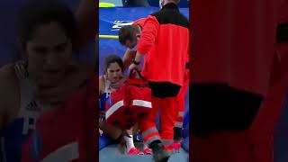 Eléni Klaoudia Polak Injured😭I Womens Pole Vault [upl. by Madella]