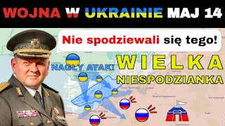 14 MAJ Sprytne Ukraińcy Osłabili Rosyjską Ofensywę w Charkowie Atakując w Chersoniu [upl. by Obadias]