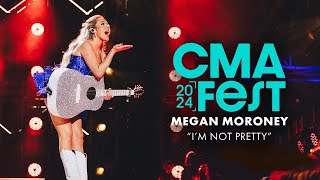 Megan Moroney – “I’m Not Pretty”  CMA Fest 2024 [upl. by Retrak]