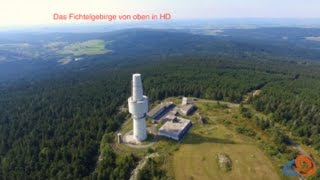 Das Fichtelgebirge von oben  Droneflight over FichtelMountains [upl. by Veneaux495]