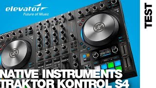 Native Instruments Traktor Kontrol S4 MK3  DJ Controller  Test [upl. by Ycat766]