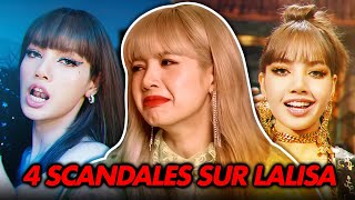 4 SCANDALES CHOQUANT SUR LALISA  cest horrible [upl. by Tybald440]