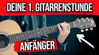 GITARRE LERNEN ANFÄNGER  EINFACH AUF DEUTSCH [upl. by Beller]