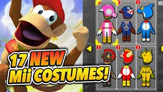 17 NEW Mii Costumes Jukebox amp More in Mario Kart 8 Deluxe Wave 6 Update [upl. by Eryt704]