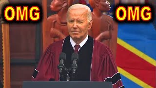 Joe Biden was PATHETIC Today at Morehouse Commencement [upl. by Ithaman]