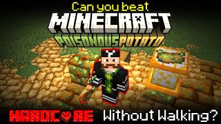 Beating Hardcore Minecraft only using the Lashing Potato to move [upl. by Latyrc420]