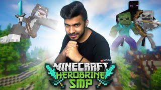 HEROBRINE SMP DAY 5  MINECRAFT [upl. by Ahseetal]