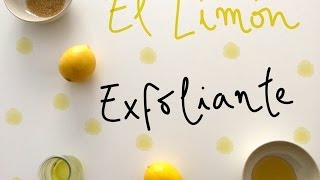 Exfoliante casero para la Cara y el Cuerpo Con limón azúcar miel  I [upl. by Eiramana170]