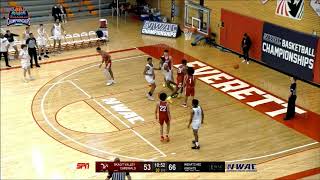 Skagit Valley vs Wenatchee Valley College Basketball Highlights [upl. by Bobbette329]