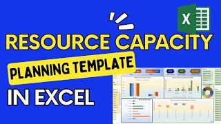 Resource Capacity Planner using Excel [upl. by Nosraep]