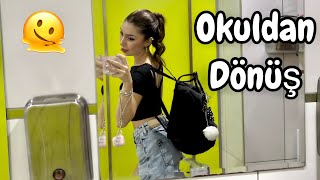 Okuldan dönüş vlog [upl. by Lenora]