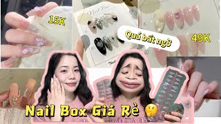 Trải Nghiệm Nail Box Giá Rẻ trên Shopee Và Tiktok 🔥 Quá bất ngờ với Chất Lượng  Frommeezungg [upl. by Ellatsyrc]