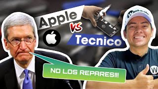 Apple le PROHIBE a este tecnico REPARAR iPhones porque LO HACE MUY BIEN 😮  Caso WilTech [upl. by Quintin]