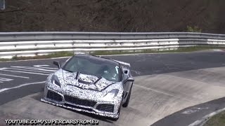 2018 Chevrolet Corvette ZR1 FLATOUT on the Nurburgring Nordschleife [upl. by Ulrikaumeko818]