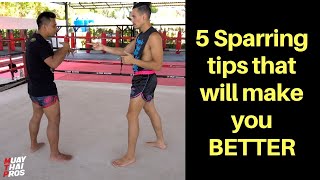 5 Muay Thai Sparring Tips that Will Make You Better [upl. by Saunders]